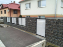 Galéria gabiónových plotov