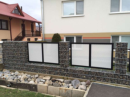 Galéria gabiónových plotov